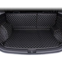 기아 스포티지 QL SUV 전용 고급 자수 트렁크매트, 브라운