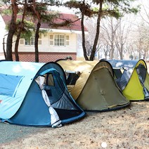 안나, 이지팝업텐트2-3인용, 그린