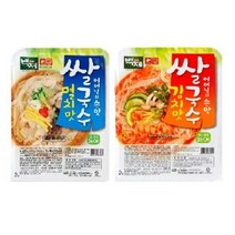 백제 쌀국수 멸치맛10개+김치맛10개, 92g, 20개