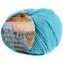 마마니트 마카롱 뜨개실, 25 스카이블루