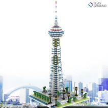 대형 나노블럭 건축물 블럭 레고만들기 모음 미니블럭 세계 유명건축물, YZ060 토론토 CN 타워