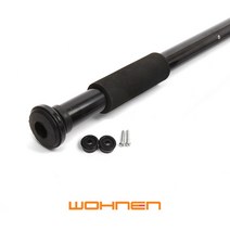 WOHNEN 가정용 실내철봉 철봉바 문틀철봉 치닝디핑 턱걸이기구 풀업바 헬스기구, 멀티철봉-블랙