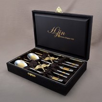 H.jin 쌍학 부부 금수저골드, A