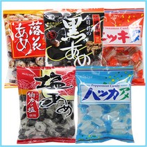 카스가이 사탕 5종묶음(각1봉씩), 1set