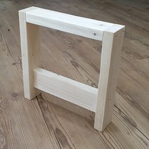 아이베란다 베란다 평상벤치 원목, 중간다리(단독구매불가), 1개