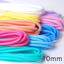 꾸미기만들기 백업 10mm 2M 2줄 빽업 스폰지막대 가래떡스폰지, 분홍