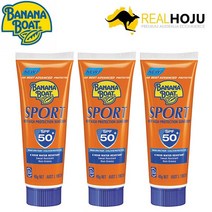 바나나보트 스포츠 썬크림 SPF50+ 40g 3개