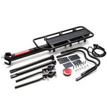 코아브 후미등 대형 자전거 짐받이 N-6257, 1개