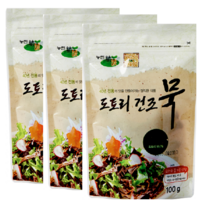 농민식품 국산도토리건조묵 100g x 3봉, 3개