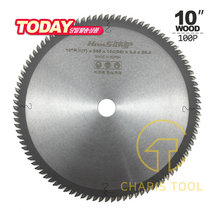 한성초경 10인치 목재용 원형톱날 100P (두께 2.4) 목재절단 255mm 국산 카리스툴, 1개