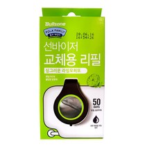 불스원 불스 선바이저 교체용리필(라임모히또) 차량용방향제, 싱그러운라임모히또
