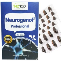 뉴질랜드 NZ100 엔젯100 뉴로제놀 (엔조제놀) 프로페셔널 60캡슐 1통