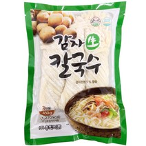 [송학식품] 감자 생칼국수 450g (3인분) _ 칼국수, 1개