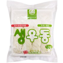 [송학식품] 생우동 1kg _ 생짜장 굵은생면, 1개, 1개