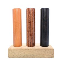 장환봉 (비단 흑단 대추) 도장 [크기차이 있어요^^], 선택03. 흑단 5푼(15mm), 1개