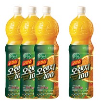 자연은 고칼슘오렌지 1.5L 4페트, 4개