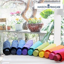 메종프랑세즈 3단 솔리드 수동 우산