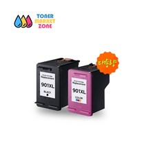 901XL 대용량 호환잉크 HP OFFICEJET 4500 4500 DESKTOP J4580 J4660, HP901XL검정, 1개