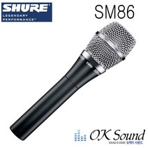 SHURE 슈어 SM86 보컬 라이브 스피치 레코딩용 마이크