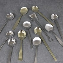 스텐 빙수스푼 모음 빙수수저 티타늄수저 커핑스푼, (선택4)비너스빙수스푼