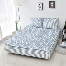 엔디미온 침대패드 별라인 블루 패드겸카페트 알러지케어 먼지없는, 별라인 블루진