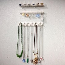 모노폴리 악세사리진열대 귀걸이 목걸이 반지 보관함 정리행거, 1팩