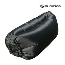 [BUCK703] 이중 에어베드 에어매트, 검정