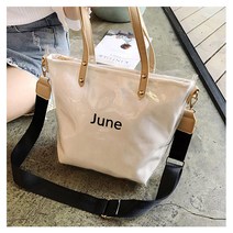 앤코양말 PVC가방 june 에코백