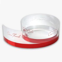 달곰베이킹 케익띠-레드(높이5cm), 5장