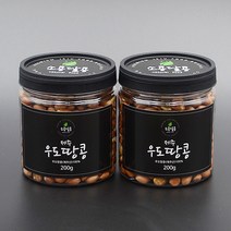 소콩달콩 제주우도땅콩 200g*2병 제주현지 식품가공업체 직접판매 땅콩, 2개, 200g
