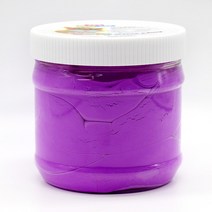 대한산업 컬러클레이 250g 용기 대용량 클레이 점토, 형광보라