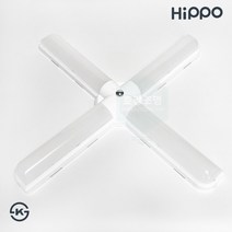 히포 국산 LED 뉴파인 십자등 55W, 전구색, 10개