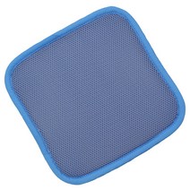 한일 편안자리 통풍이잘되는 쿨방석 여름방석, 02_3D매쉬 쿨방석 블루 1인방석