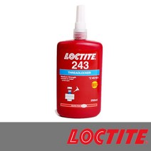 록타이트 243 나사고정제 볼트 중강도 너트고정 250ml