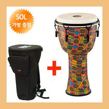 Meinl (메이늘) 개량형 튜닝 젬베 12인치(31cm) PVC 재질 (Finishe 파라오 문자) PMDJ1-L-G
