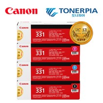 캐논 정품토너 CRG-331 CRG331 4색, 07_캐논정품_CRG-331 검정표준용량 4색세트, 1개