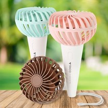 다린 아이스크림 선풍기 USB 휴대용 넥스트랩 증정, 민트, 아이스크림 선풍기 + (목걸이줄 증정)