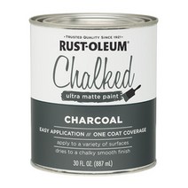[RUST-OLEUM CHALKED] 울트라매트 밀크페인트, 1QT-Serenity Blue, 887ml, 1개