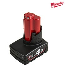 밀워키 M12 B4 / 12V 리튬이온 배터리 4.0Ah