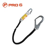 PRO6 AL 대구경 엘라스틱죔줄 프로식스 안전벨트죔줄, PRO6 A_L 대구경 엘라스틱죔줄(적훅)