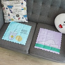 Viewlianz 뷰리언즈 여름 아이스 쿨 방석 쿨매트, 작은기린