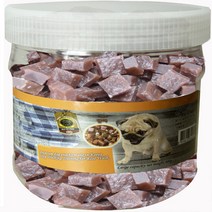 수제명가 수제 대용량 연어 오리코코넛 큐브400g 수제간식, 1개, 연어 코코넛
