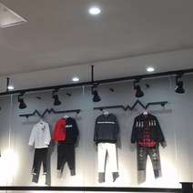 이레무역 Z W 벽면행거 10*100 매장용 디자인 인테리어 튼튼한 벽행거, W블랙10*100