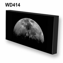 몽차 와이드 캔버스액자, WD414