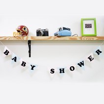 베이비샤워 가랜드