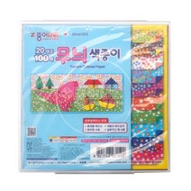 종이나라_무늬색종이100매
