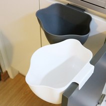 주방 화장대 책상 별모양 미니휴지통, 그레이, 1개
