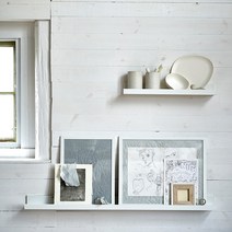 이케아 모슬란다 액자 선반, 화이트3개