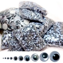 [KOMO] 비접착눈알 대량 - 크기선택, 12mm(2000개), 1개