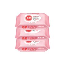 비앤비 안심제균 물티슈 휴대용, 20매, 3개